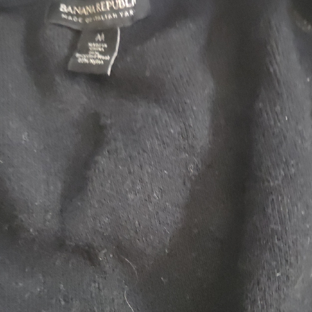 Banana Republic Men's Dark Brown and Black Bomber Jacket - Picture 12 of 14